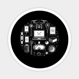 Gadgets The Tools of The Modern Age Magnet